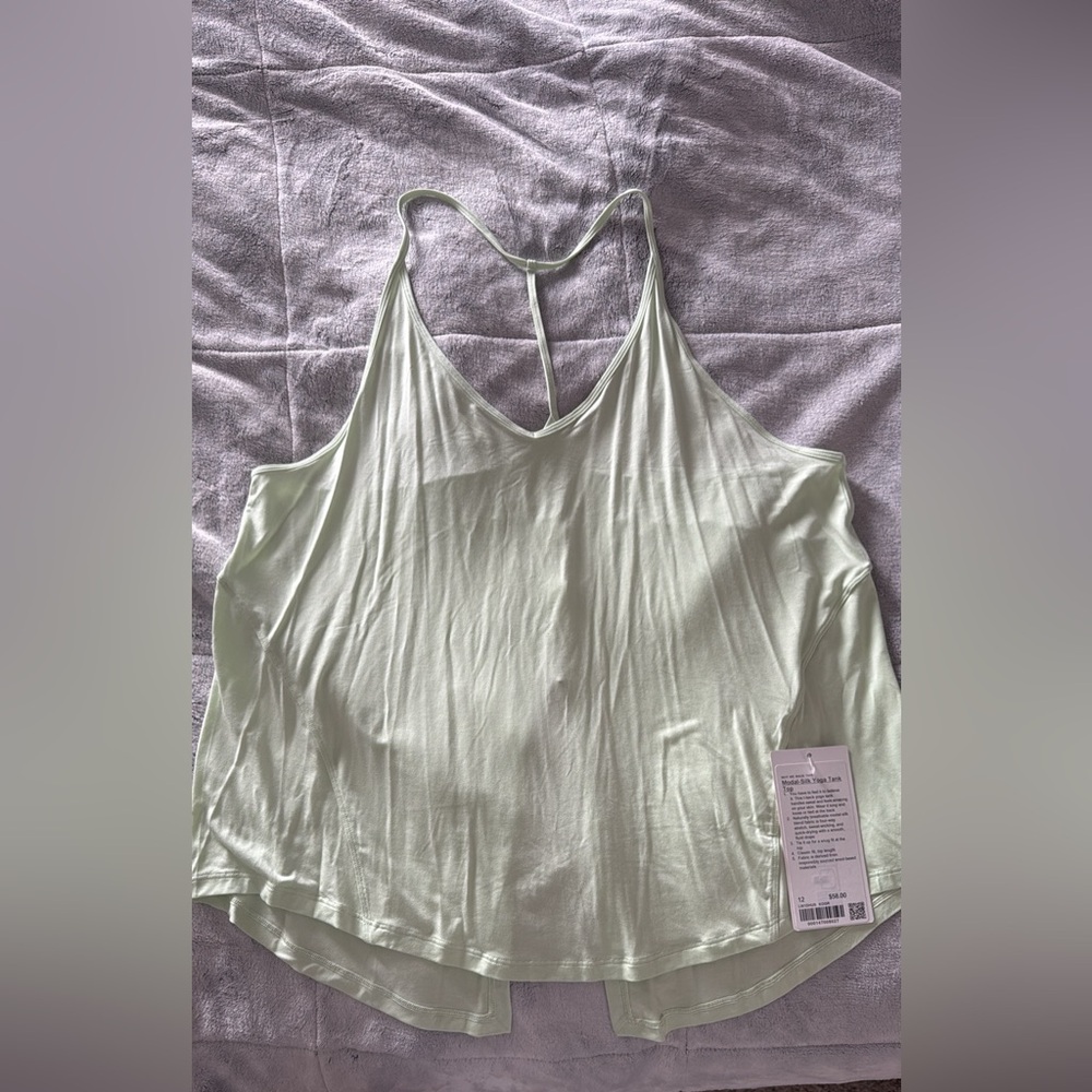 (2) Lululemon modal Y tanks